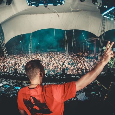 Chris enjoying his time in his concerts